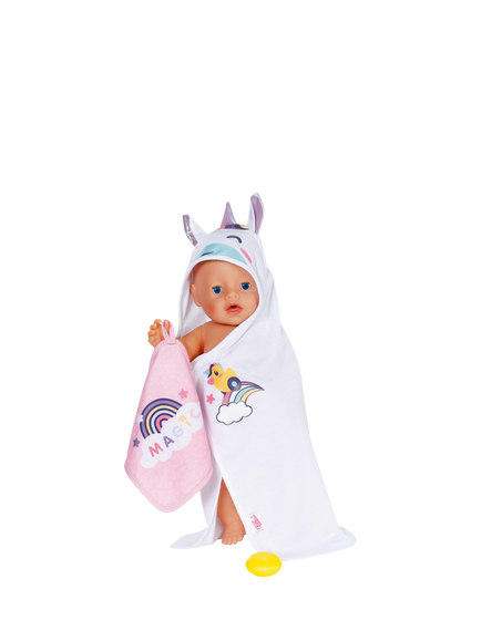 Baby Born Hooded Towel Set - view 2, Multi