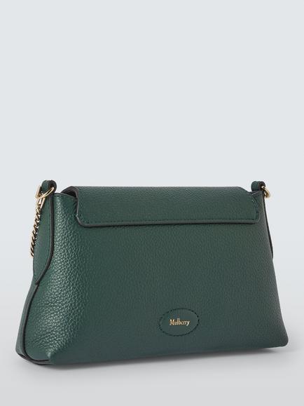 Mulberry Eliza Mini Leather Chain Shoulder Bag - view 2, Mulberry Green