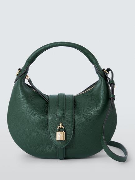 Mulberry Eliza Leather Crescent Bag, Mulberry Green, Mulberry Green