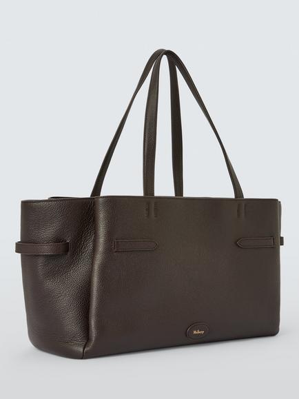 Mulberry Eliza Belted Tote Bag, Ebony - view 2, Ebony