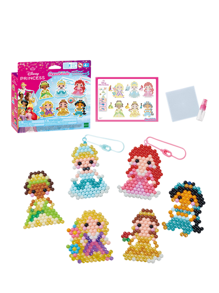 Aquabeads Disney Princess Keychain Craft Kit, Multi