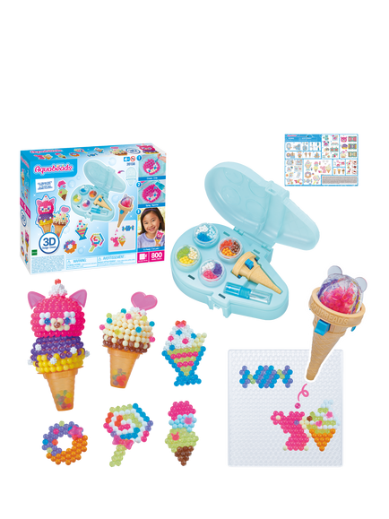 Aquabeads Ice Cream Party Craft Studio - view 2, Multi