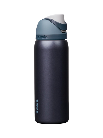 Owala FreeSip Leak-Proof Stainless Steel Drinks Bottle, 909ml, Blue Steel, Blue Steel