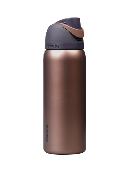 Owala FreeSip Leak-Proof Stainless Steel Drinks Bottle, 909ml, Desert Smoke, Desert Smoke