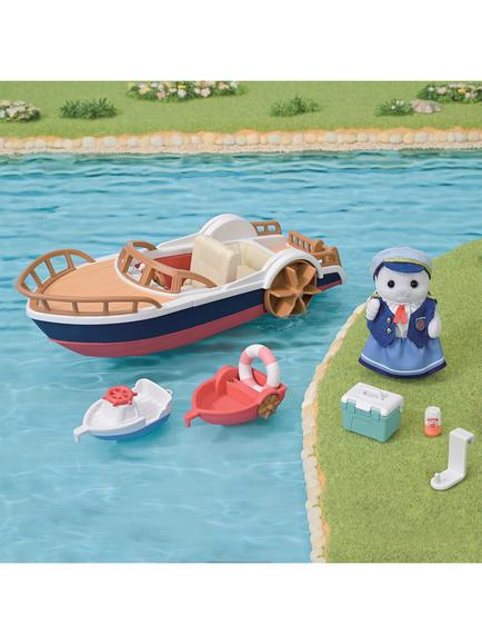 Sylvanian Families Seal Sailor's Leisure Boat - view 2, Multi