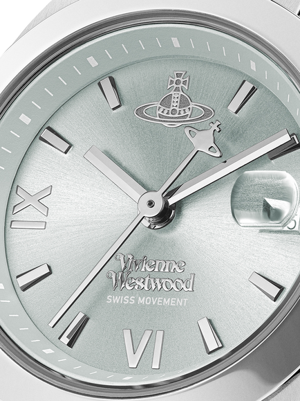Vivienne Westwood VV292LBLSL Women's Fenchurch Round Bracelet Strap Watch, Silver - view 2, Silver