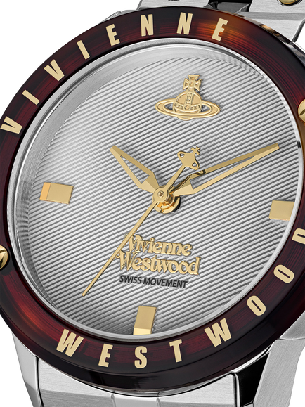 Vivienne Westwood VV365SWSLT Women's Round Bracelet Strap Watch, Silver - view 2, Silver