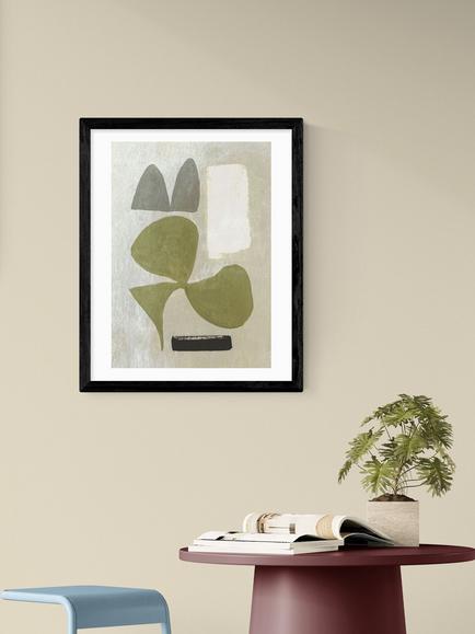 EAST END PRINTS Dan Hobday 'Guided' Framed Print, 83.4 x 63.4cm, Black - view 2, Black