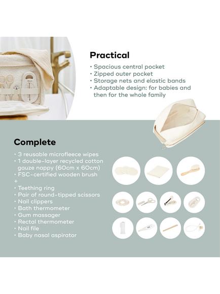 Babymoov Curl Toiletry Bag, White - view 2, White