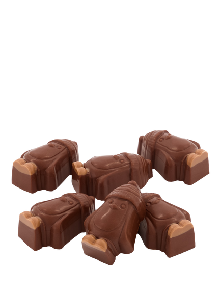 Hotel Chocolat Dizzy Hazelnut Penguin Selector, Multi
