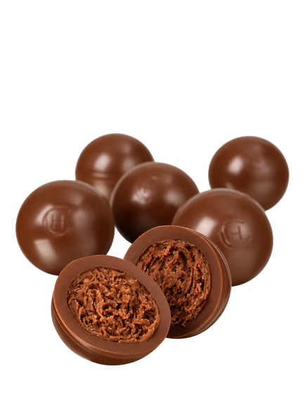 Hotel Chocolat Simple Milk Truffle Selector, 65g, Multi