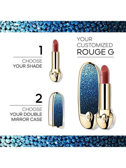 Guerlain Limited Edition Rouge G L’Heure Bleue The Double Mirror Jewel Case - view 2, Bleu Iconique