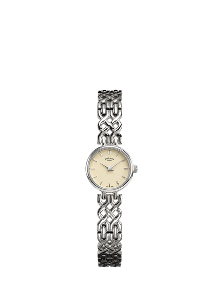 Rotary RLB10045/70 Women's 1895 Bracelet Strap Watch, Silver, Silver