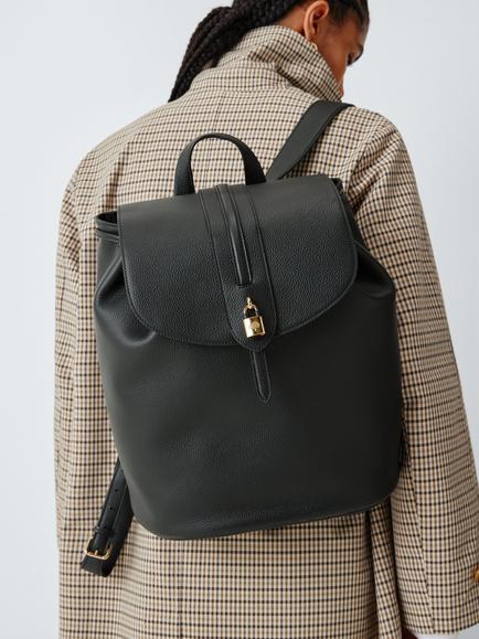 Mulberry Eliza Leather Backpack, Black - view 2, Black