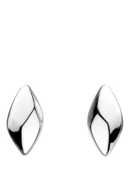 Kit Heath Glint Mini Stud Earrings, Silver, Silver