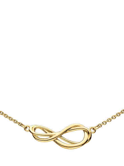Kit Heath Infinity Mini Necklace, Yellow Gold, Yellow Gold