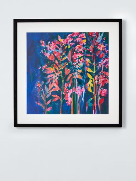 John Lewis Faye Bridgewater 'Joyful Gathering' Framed Print & Mount, 52 x 52cm, Multi, Multi