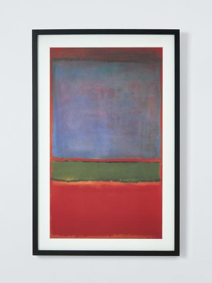 John Lewis Mark Rothko 'No. 6 Violet, Green and Red, 1951' Framed Print & Mount, 86 x 55cm, Multi