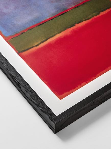 John Lewis Mark Rothko 'No. 6 Violet, Green and Red, 1951' Framed Print & Mount, 86 x 55cm - view 2, Multi