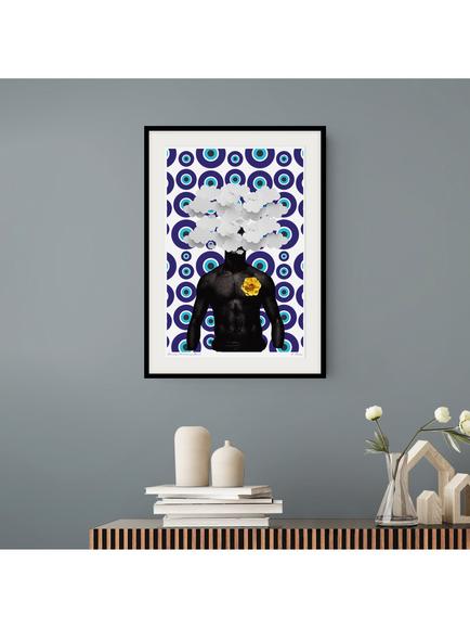 John Lewis George Rosaly 'Cloudy Awakening' Framed Print & Mount, 73 x 53cm - view 2, Multi