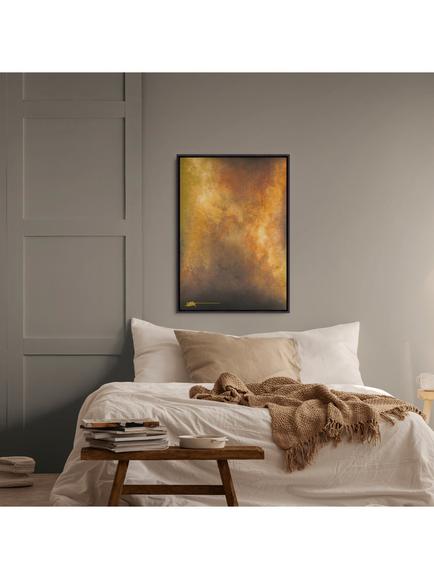 John Lewis Davo Howarth 'Ember' Framed Canvas Print, 104 x 74cm - view 2, Multi