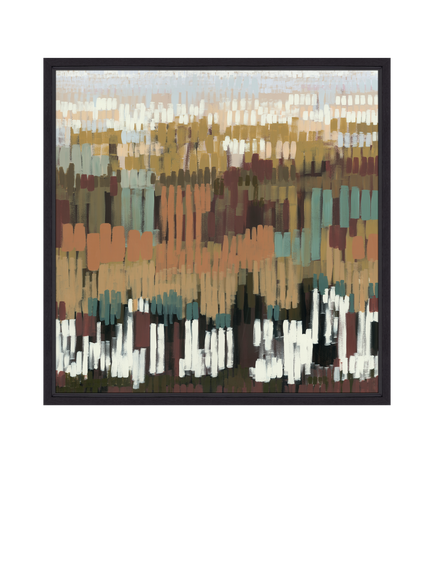 John Lewis Claire Oxley 'Equinox Field' Framed Canvas Print, 86 x 86cm, Multi