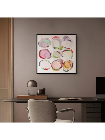 John Lewis Lisa Zinna 'Like Nice Things' Framed Print, 73 x 73cm - view 2, Multi