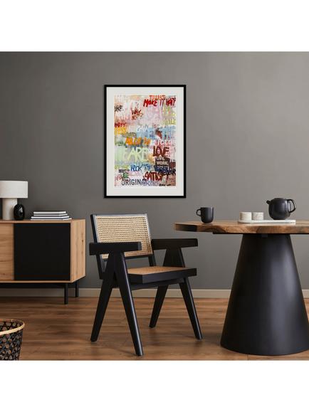 John Lewis Design Fabrikken 'Street Life' Framed Print & Mount, 73 x 53cm - view 2, Multi