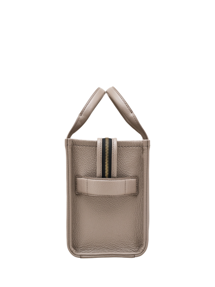Marc Jacobs Small Leather Tote Bag, Cement - view 2, Cement