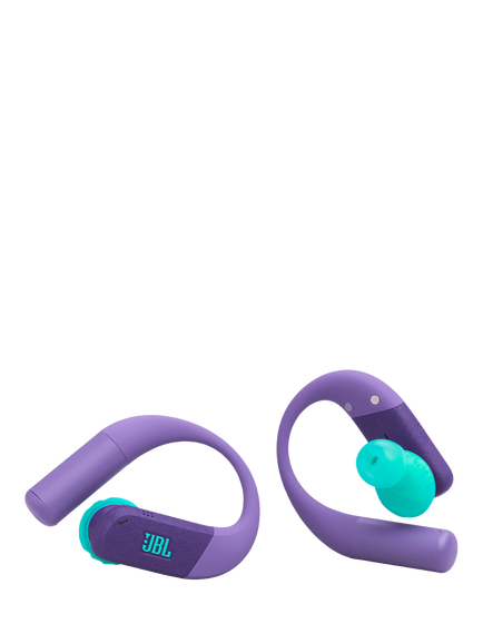 JBL Endurance Peak 4 Noise Cancelling True Wireless Bluetooth In-Ear Headphones with Mic, Purple