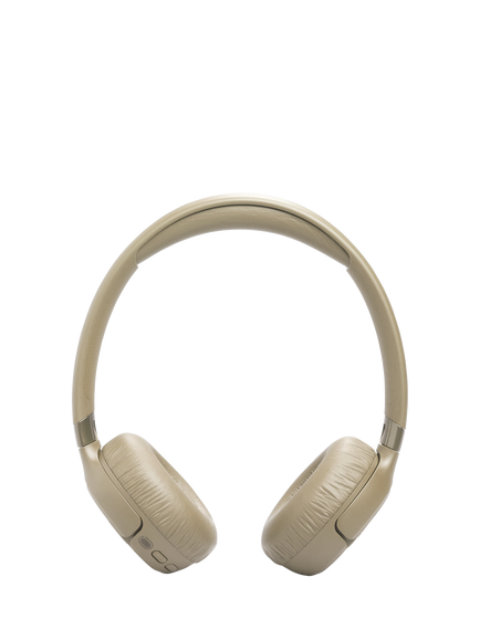 JBL Tune 680NC Noise Cancelling Wireless Bluetooth On-Ear Headphones with Mic/Remote, Beige - view 2, Beige