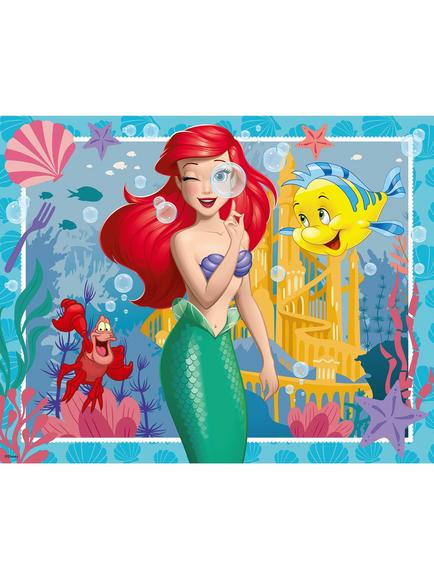 Disney Princess Ariel Ravensburger Jigsaw Puzzle Tin, 48 Pieces - view 2, Multi
