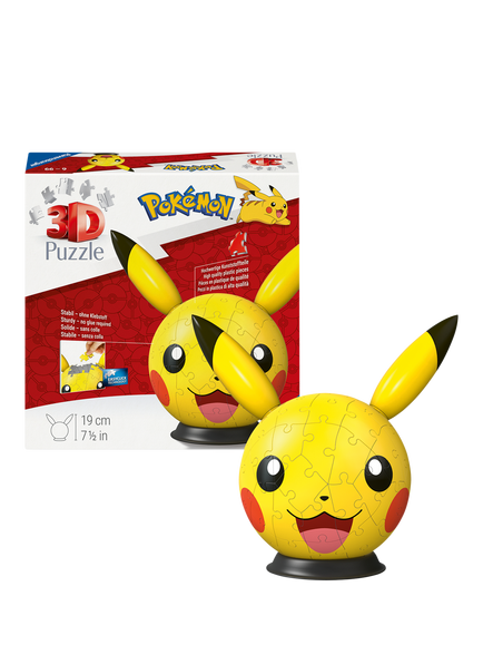 Pokémon Pikachu 3D Puzzle, 72 Piece, Multi