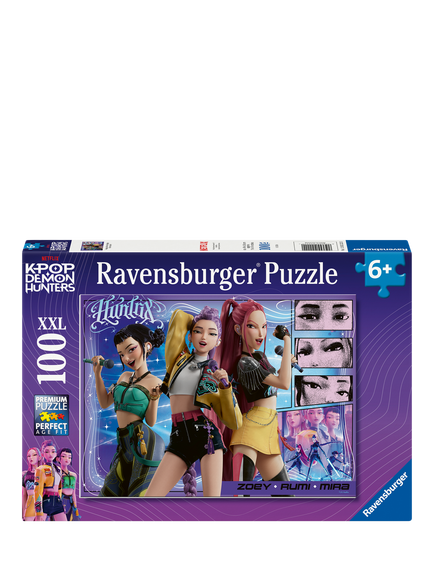 K-Pop Demon Hunters Huntrix XXL Jigsaw Puzzle, 100 Piece, Multi