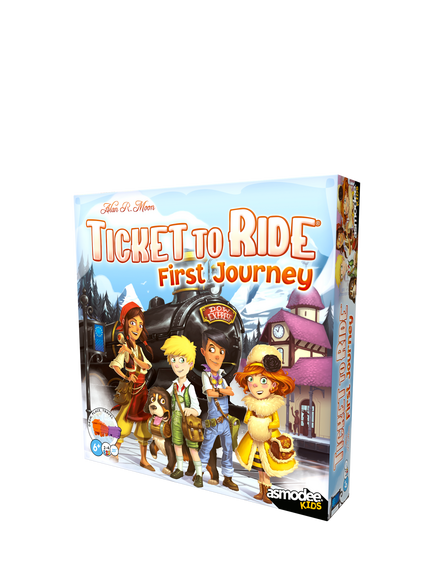 Asmodee Ticket to Ride Board Game, Europe - view 2, Multi