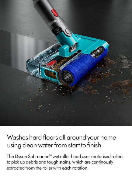 Dyson V15s Detect Submarine Vacuum Cleaner, Grey - view 2, Grey