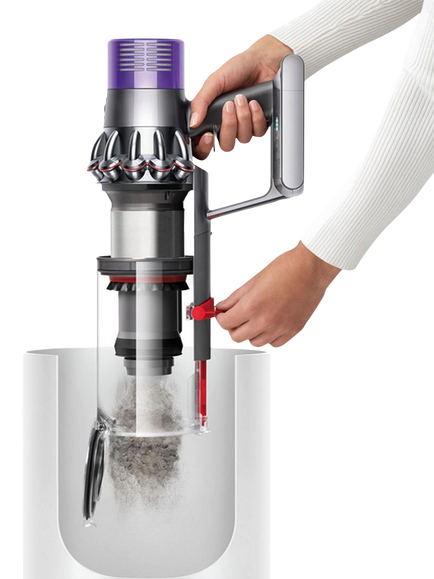 Dyson V10 Cyclone Cordless Vacuum Cleaner, Nickel/Copper - view 2, Nickel/Copper