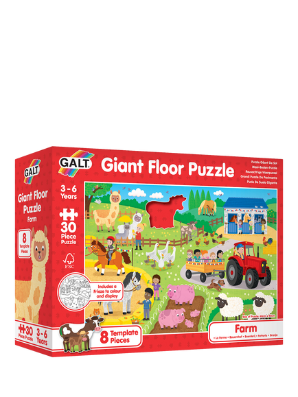 Galt Farm Giant Floor Puzzle, 30 Piece, Multi