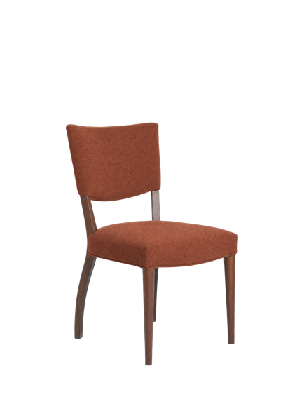 John Lewis Parisian Dining Chair, Smoked Oak Leg, Mohair Cress, Mohair Sahara