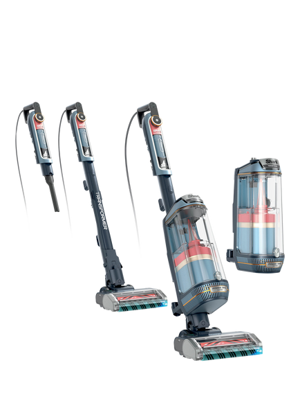Shark LX5000UKT PowerDetect Transformer Upright Vacuum Cleaner, Ice Blue, Ice Blue