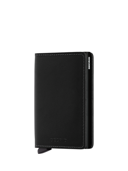 Secrid Leather Slimwallet, So-black