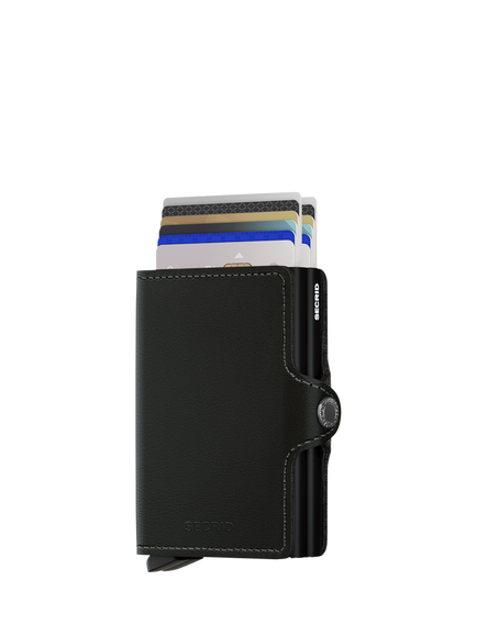 Secrid Leather Twinwallet - view 2, To-black