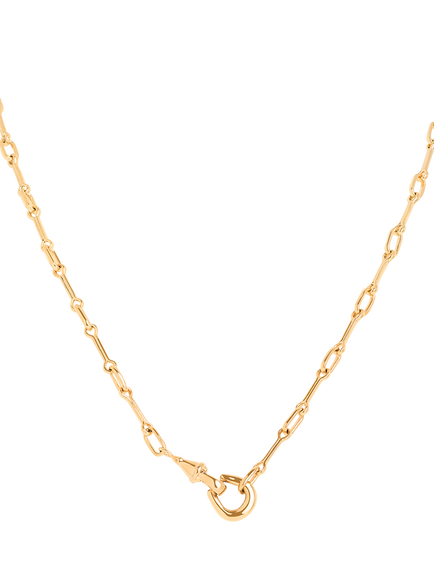Astrid & Miyu Hardware Chain Necklace, Gold, Gold