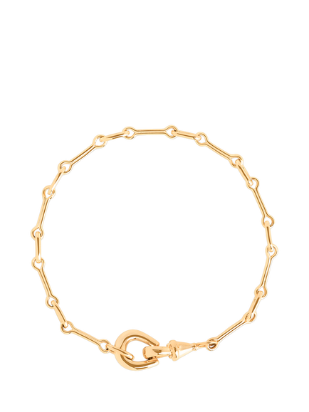 Astrid & Miyu Hardware Chain Bracelet, Gold, Gold