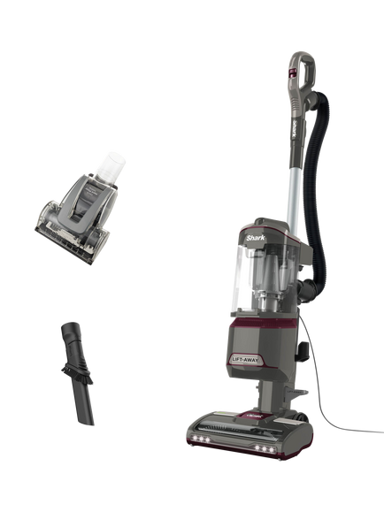 Shark NV603UKT Classic Upright Pet Vacuum Cleaner with Lift-Away, Grey Plum, Grey Plum