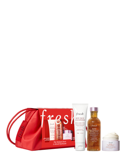 Fresh The Moisture Reset Holiday Skincare Gift Set, Red