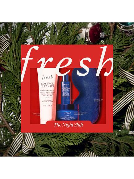 Fresh The Night Shift Holiday Skincare Gift Set - view 2, Red