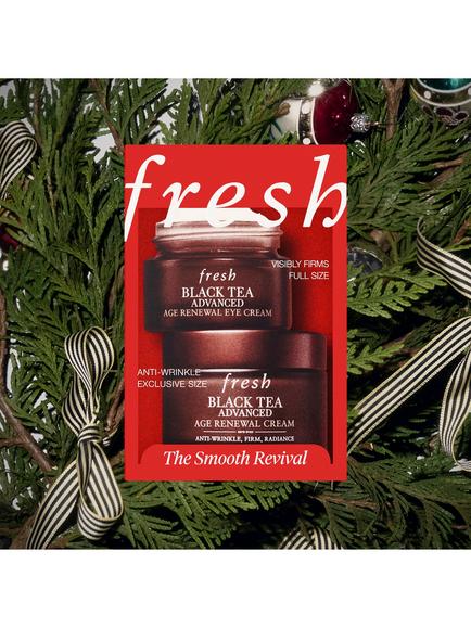 Fresh The Smooth Revival Holiday Skincare Gift Set - view 2, Red