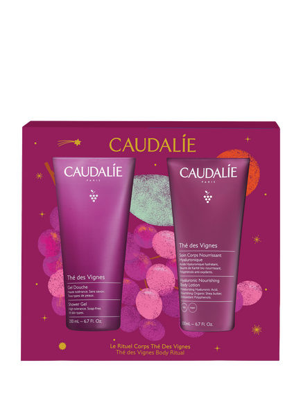 Caudalie Thé des Vignes Duo Bodycare Gift Set, Purple Dark