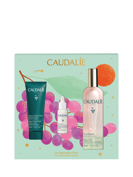 Caudalie Glow Best Sellers Skincare Gift Set, Multi Multi